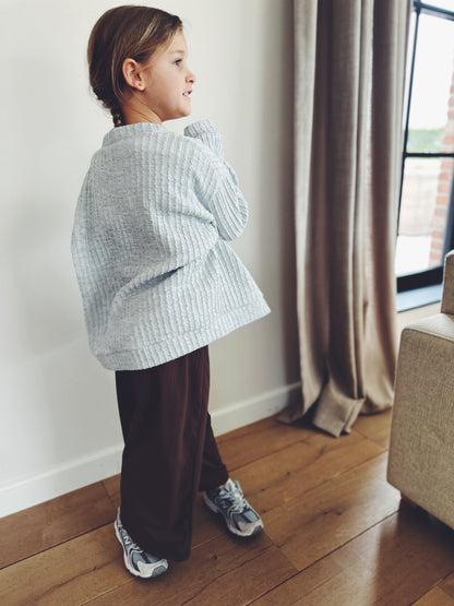 Eline cardigan - white melange