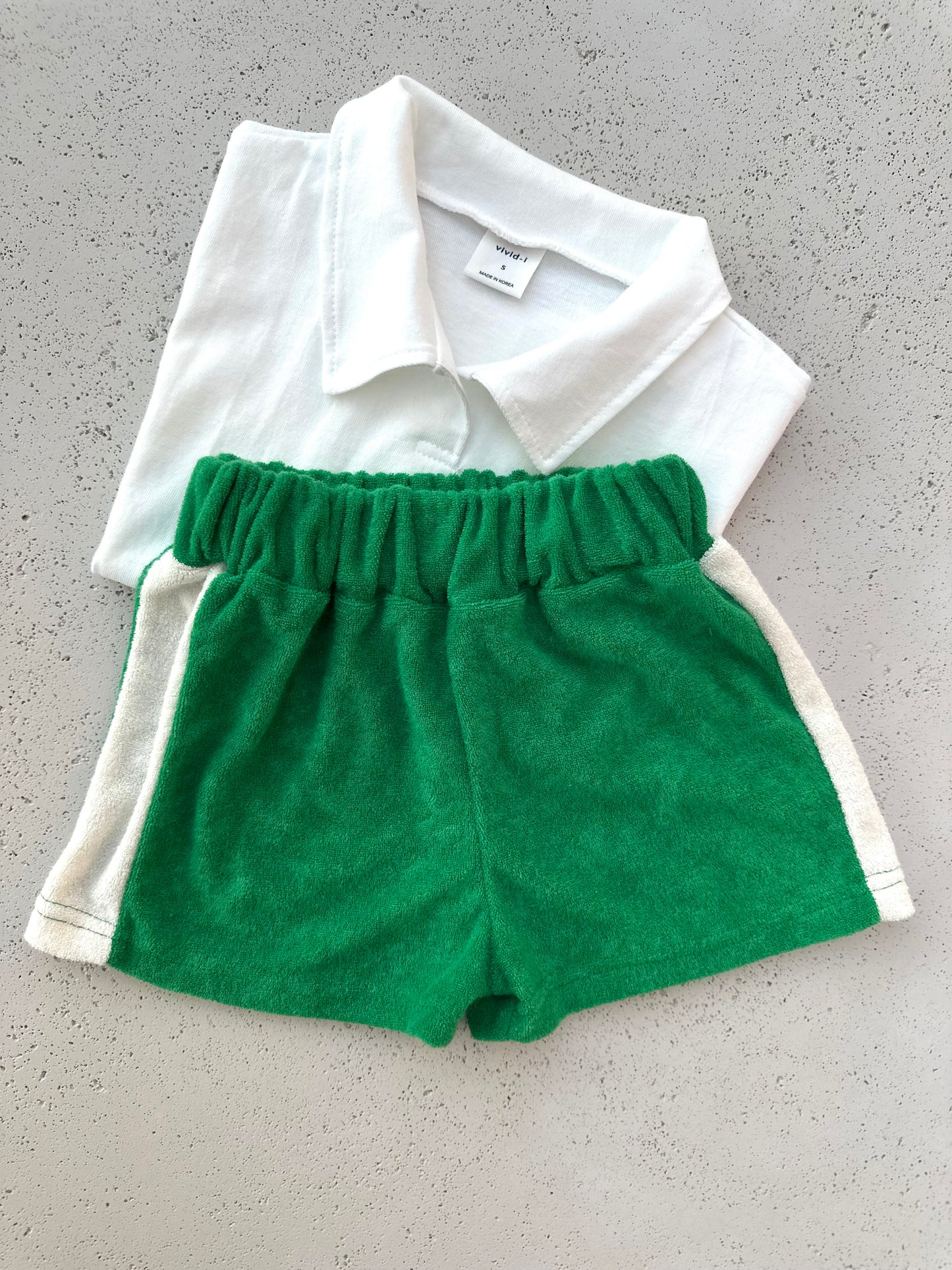 Arthur boxy polo shirt - Ivory