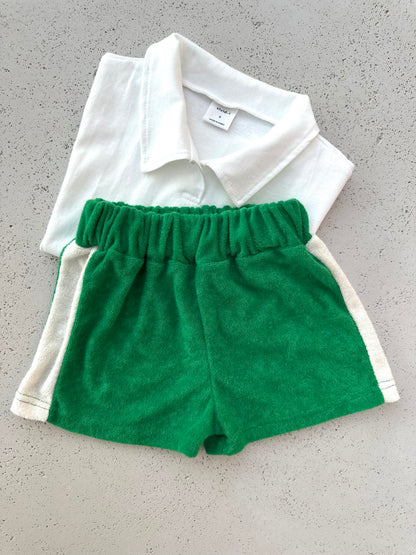 Arthur boxy polo shirt - Ivory