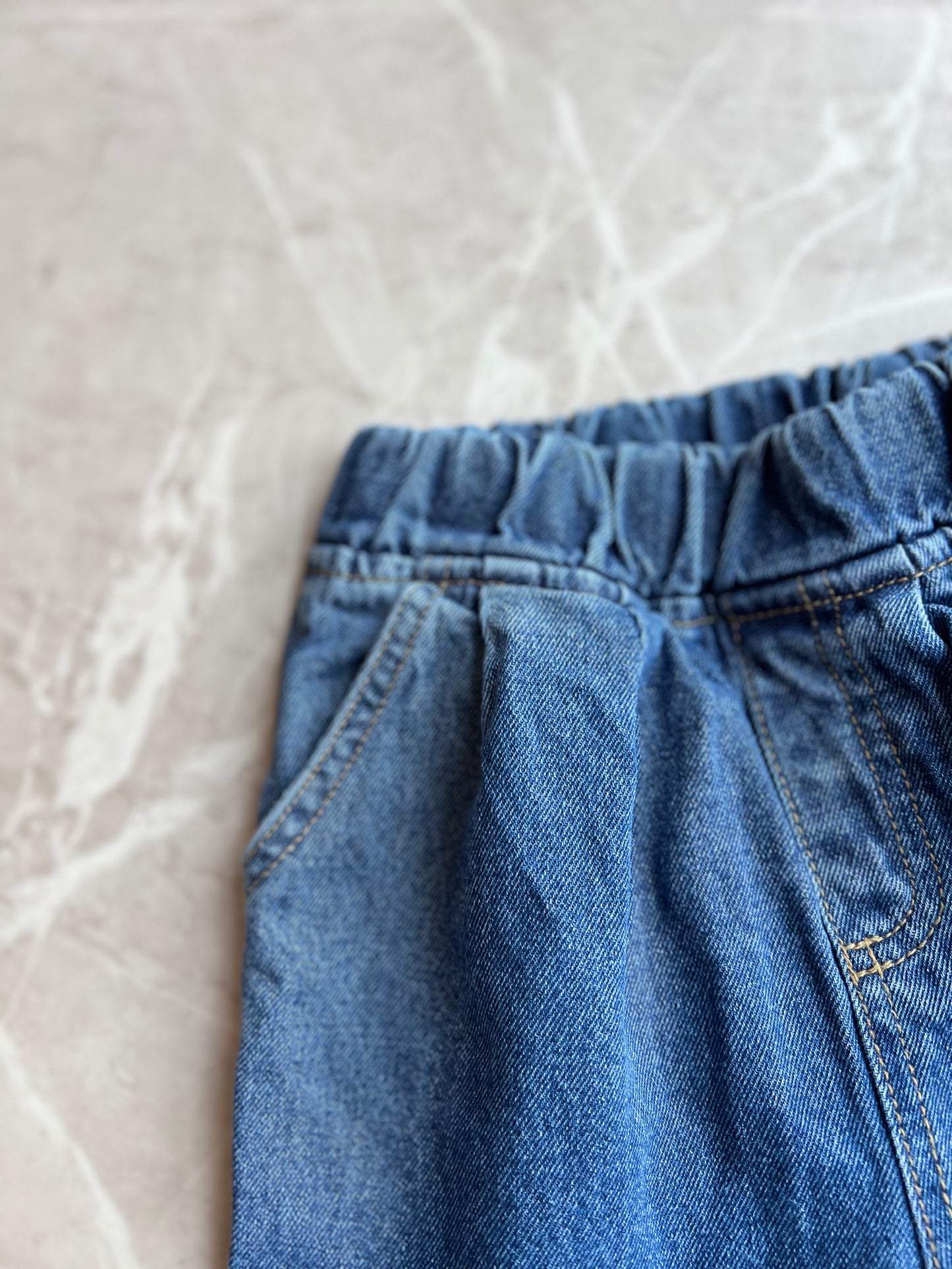 Baggy denim - dark blue