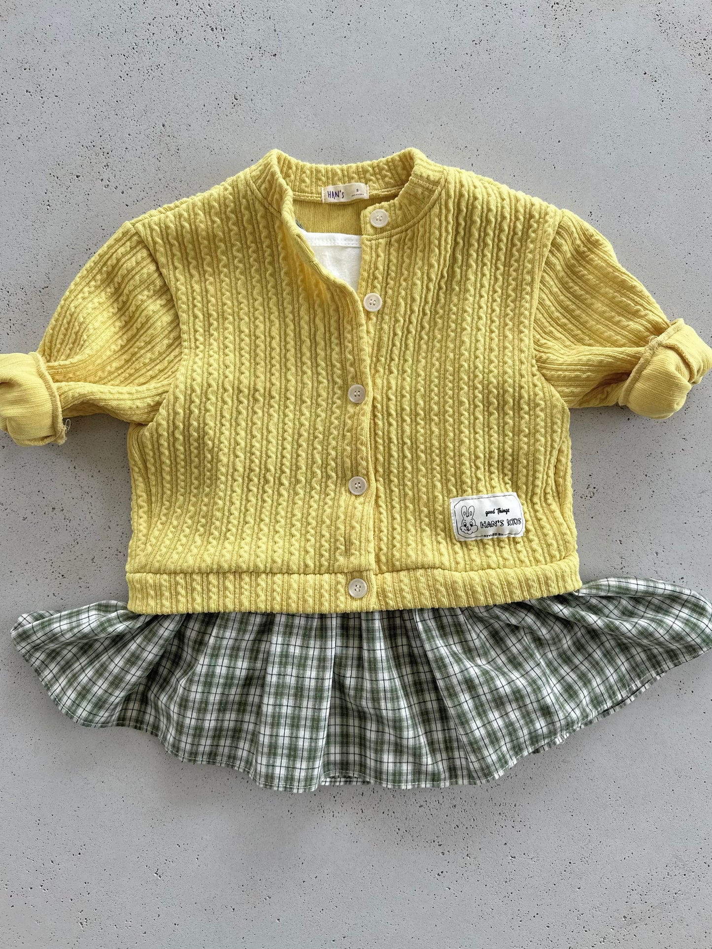 Eline cardigan - yellow