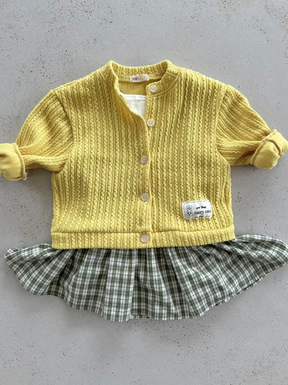 Eline cardigan - yellow