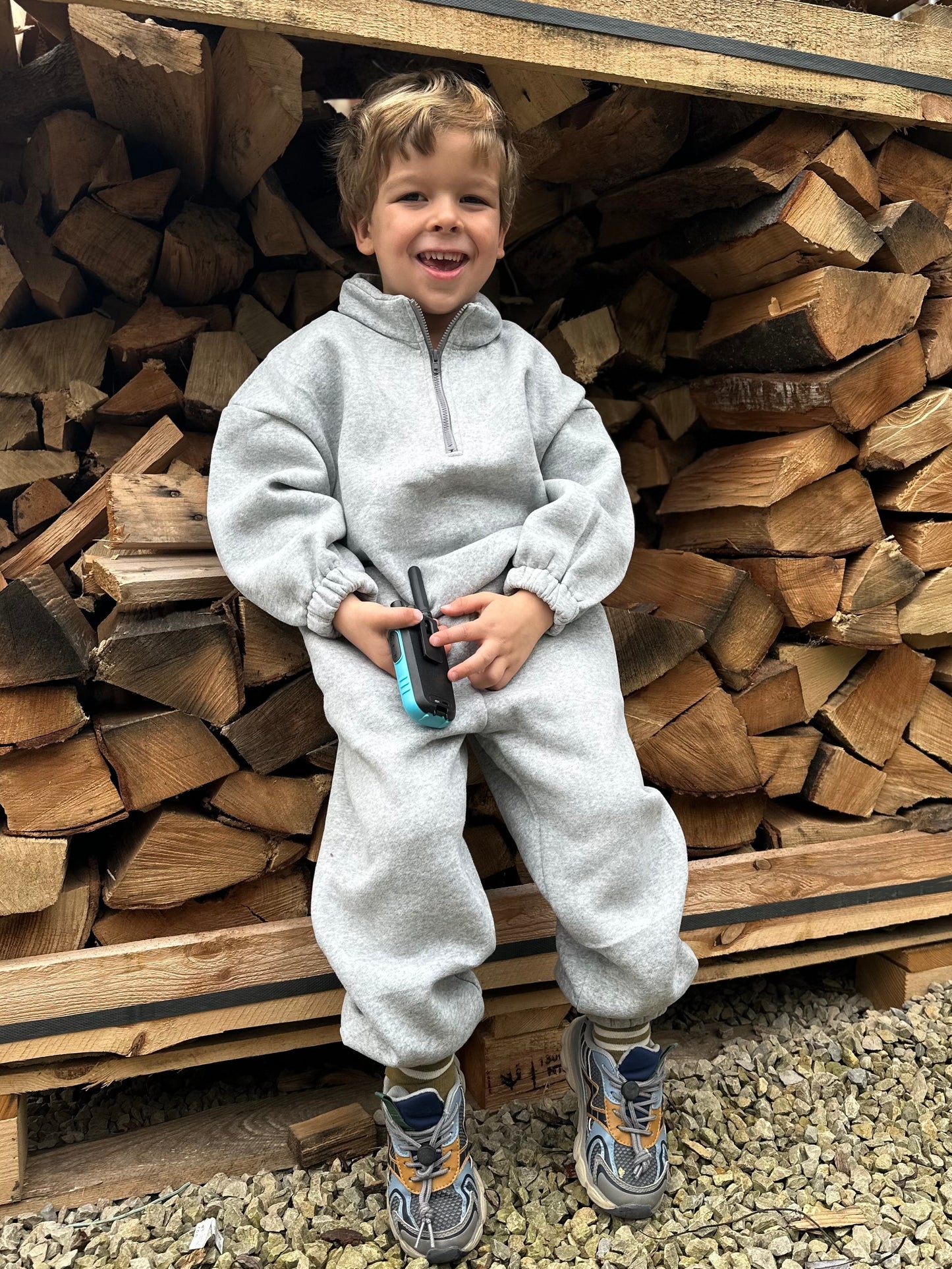 Jet training sweater - grey