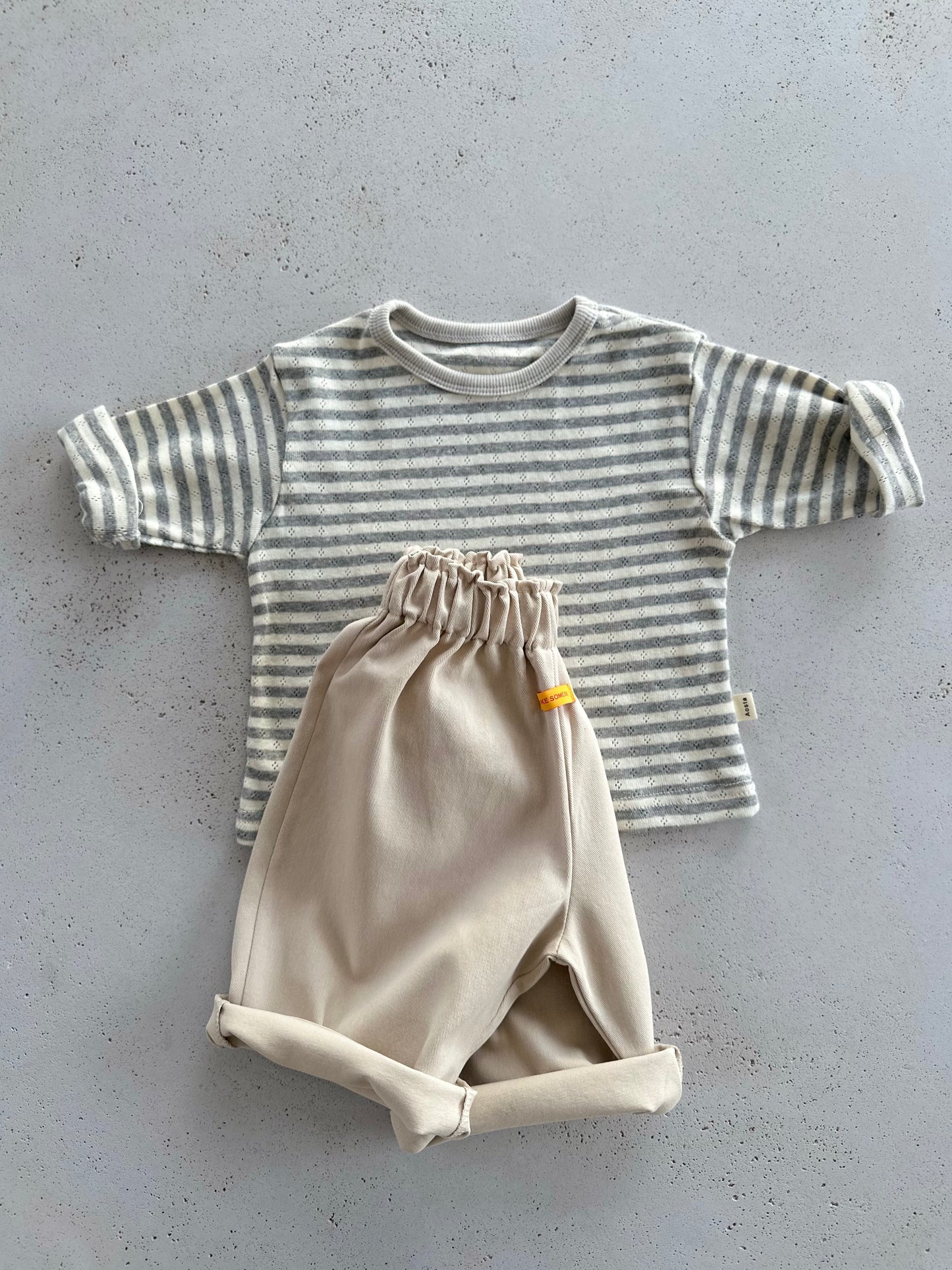 Bebe hello pants - beige