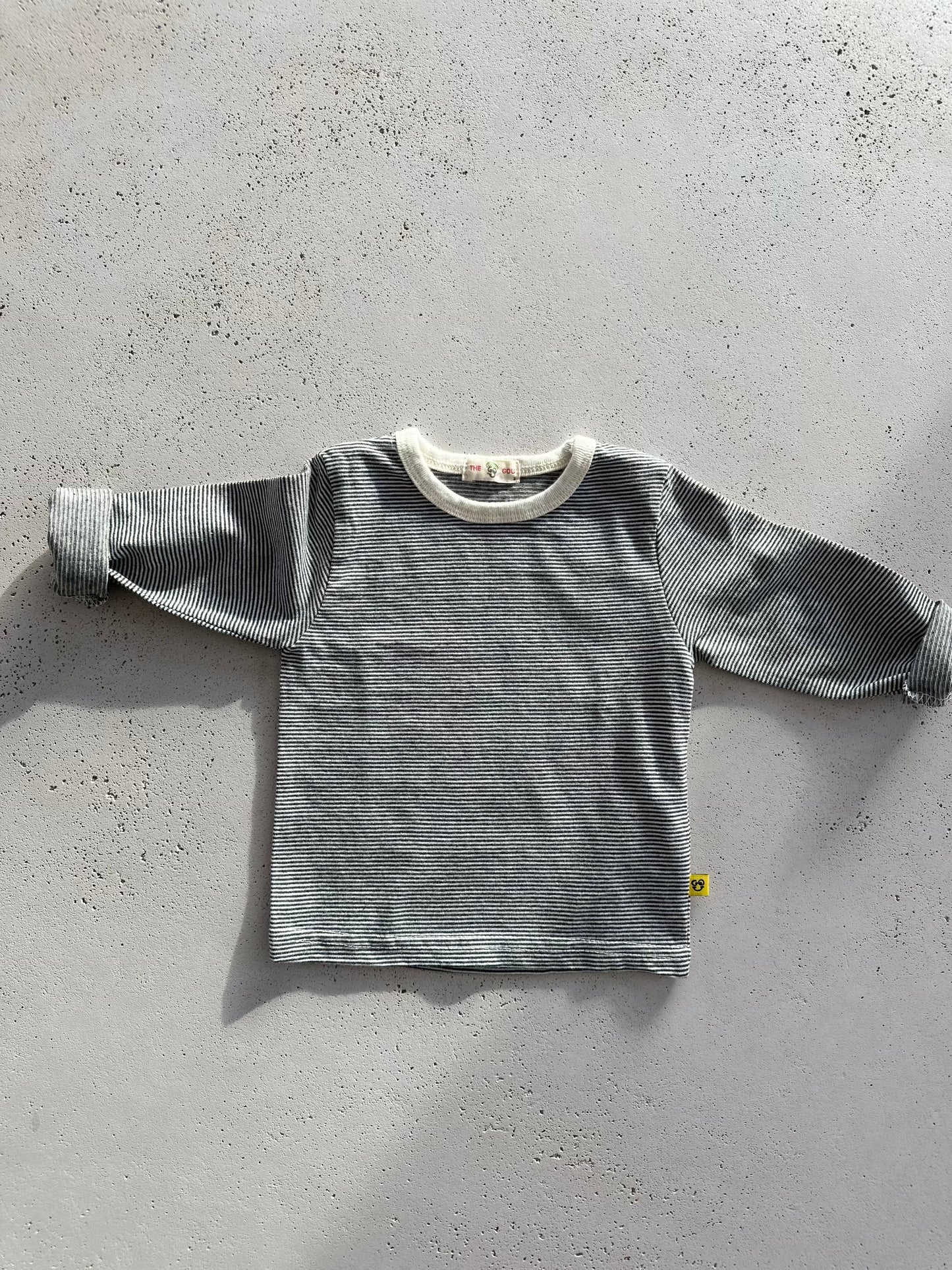 Bebe Lou stripe longsleeve - navy/yellow