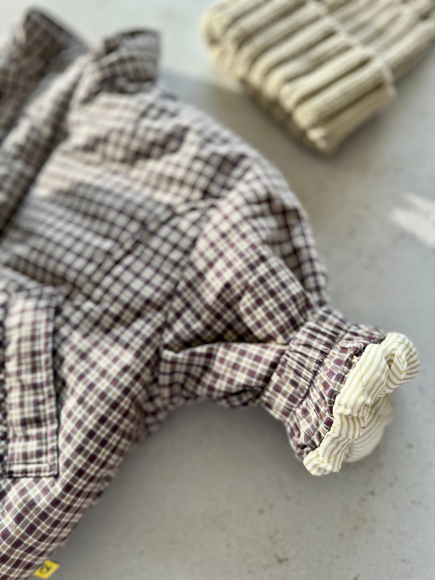 Goju winter check jacket