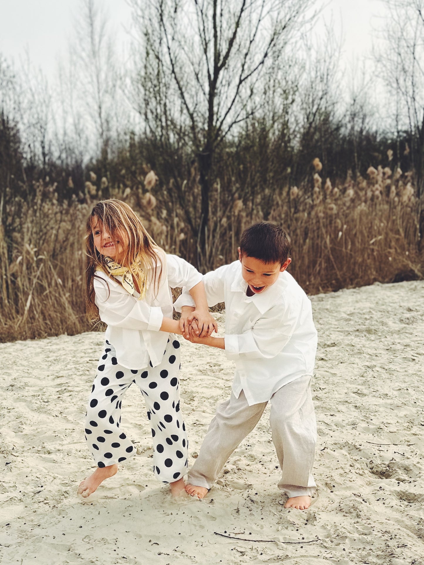 Oscar mini scarf - wine/butter