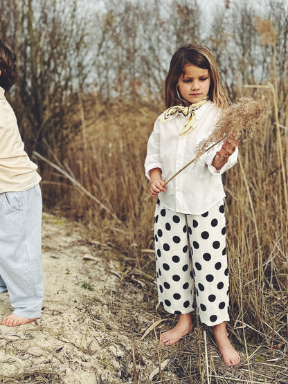 Oscar mini scarf - wine/butter