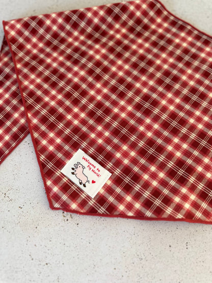 Yomi scarf - red