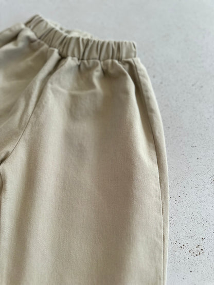 Amigo twill pants - khaki