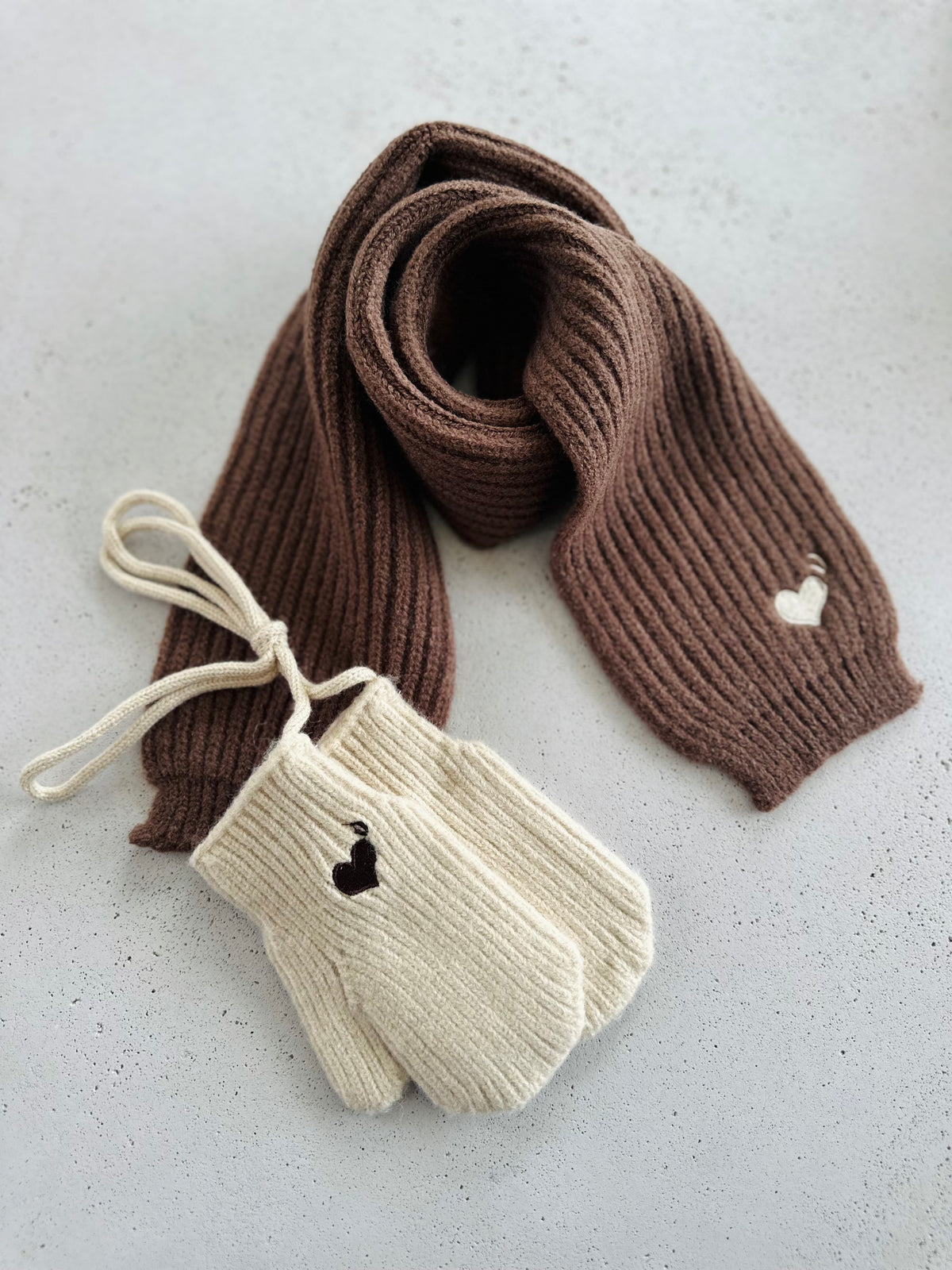 Little heart scarf - colors
