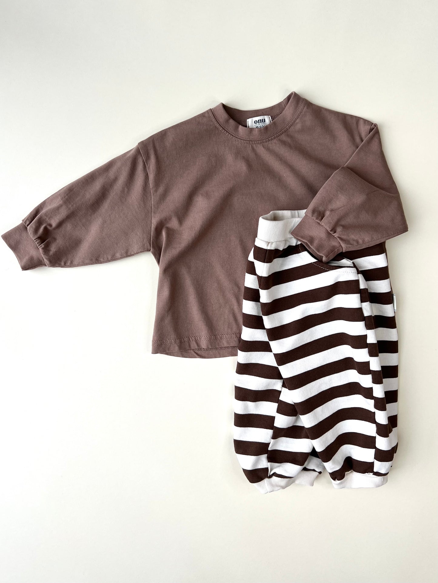 Onu boxy sweatshirt - brown