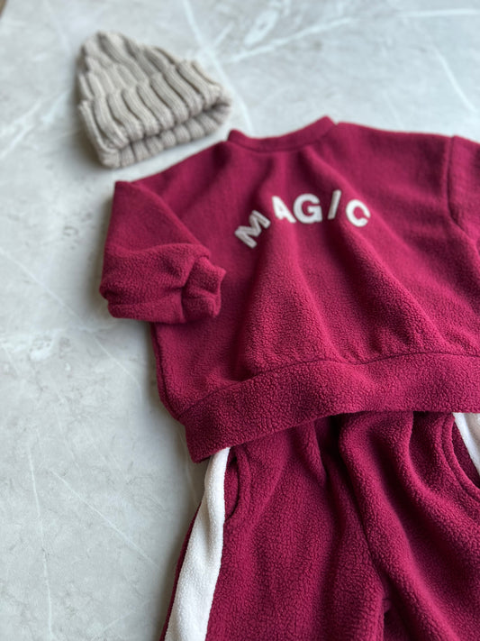 Magic soft set - burgundy