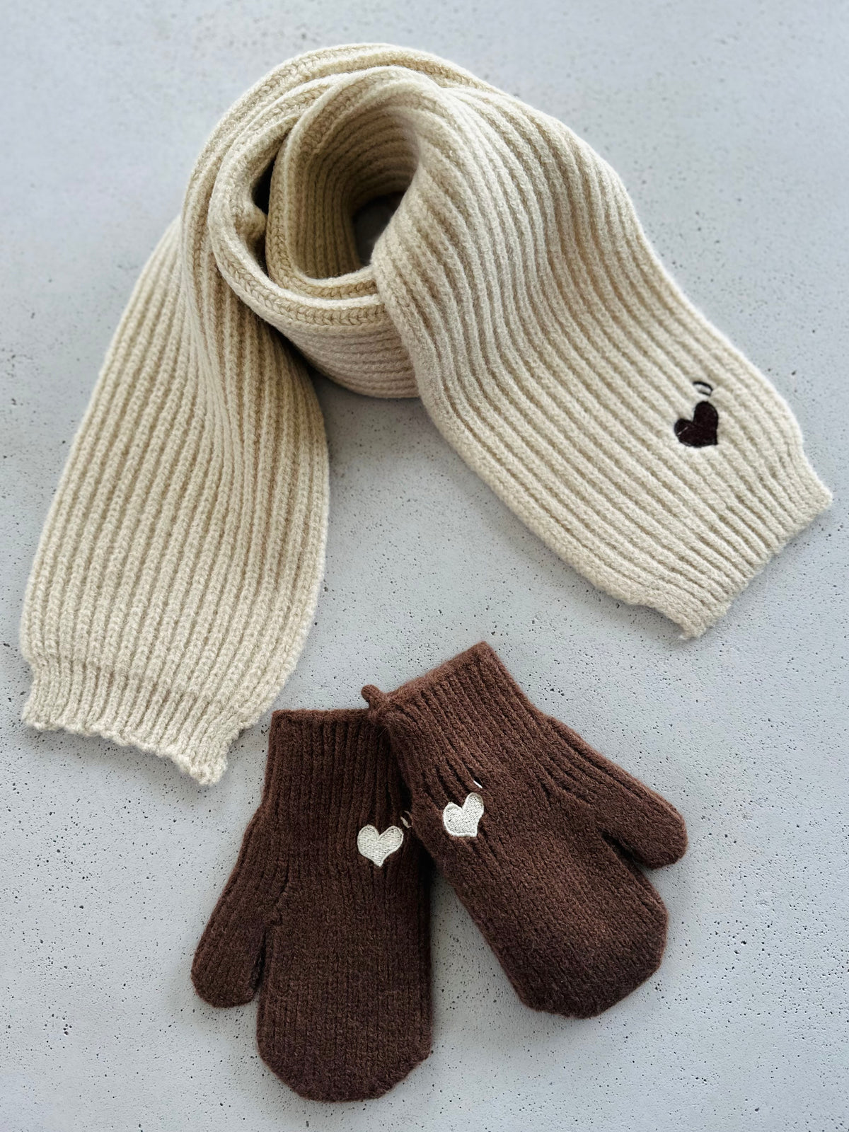 Little heart scarf - colors