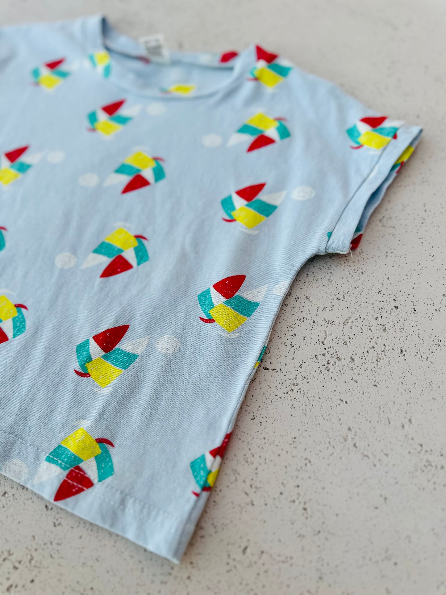 Yacht tee - Ice blue