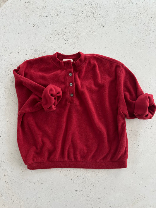 Riverton henri sweat - red