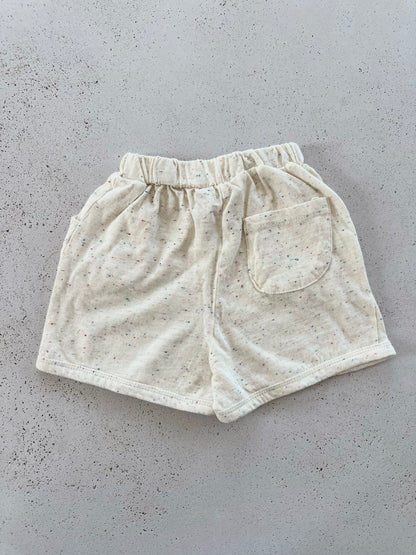 Lollipop shorts - ecru/spickles