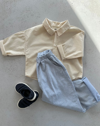 Sunday sunshine shirt - butter