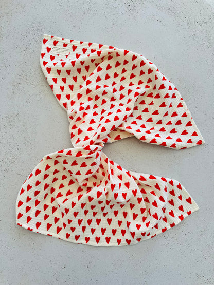 Tetra towel j'adore - hearts