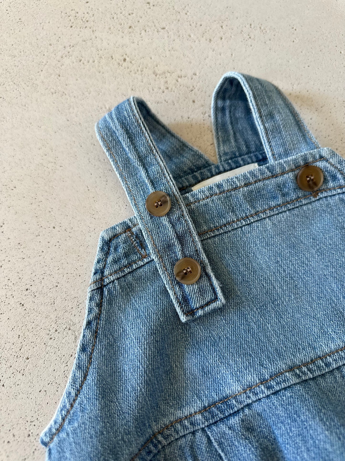 Bebe Sam bloomer overall - denim