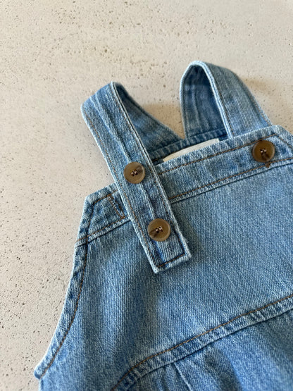 Bebe Sam bloomer overall - denim