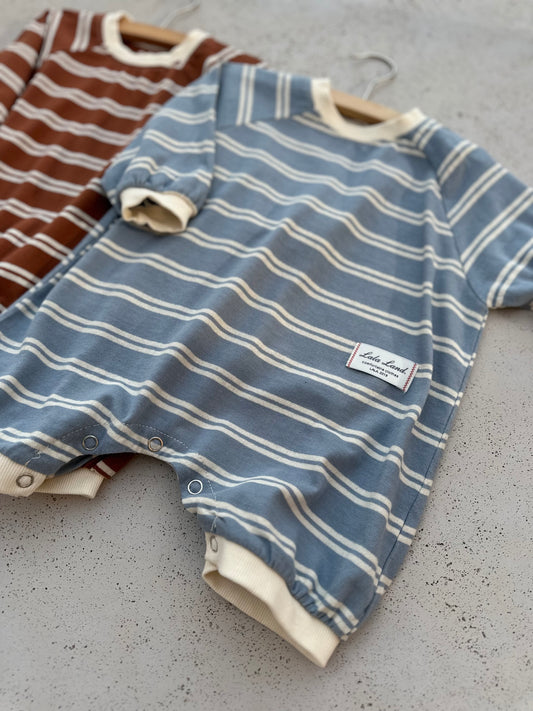 Bebe Saint Suit - sky/brown