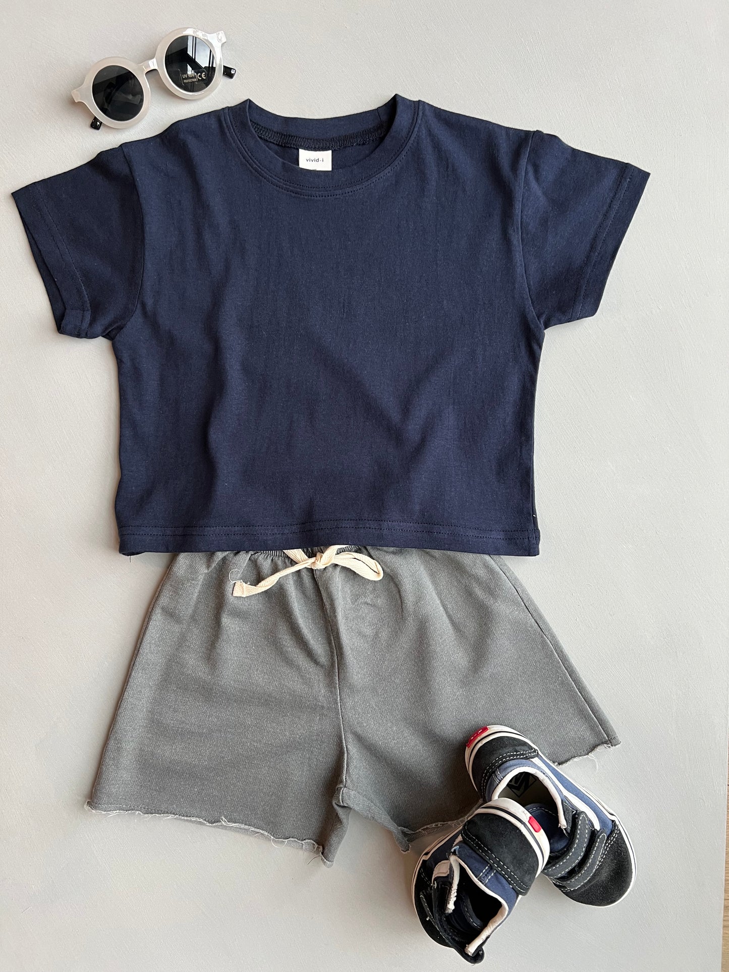 Loose fit tee - Navy