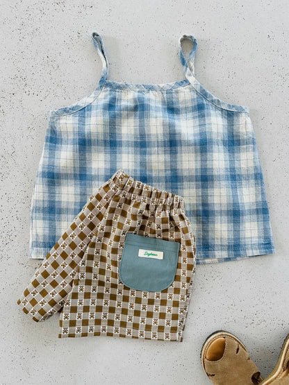 Cute bear shorts - milk-brown