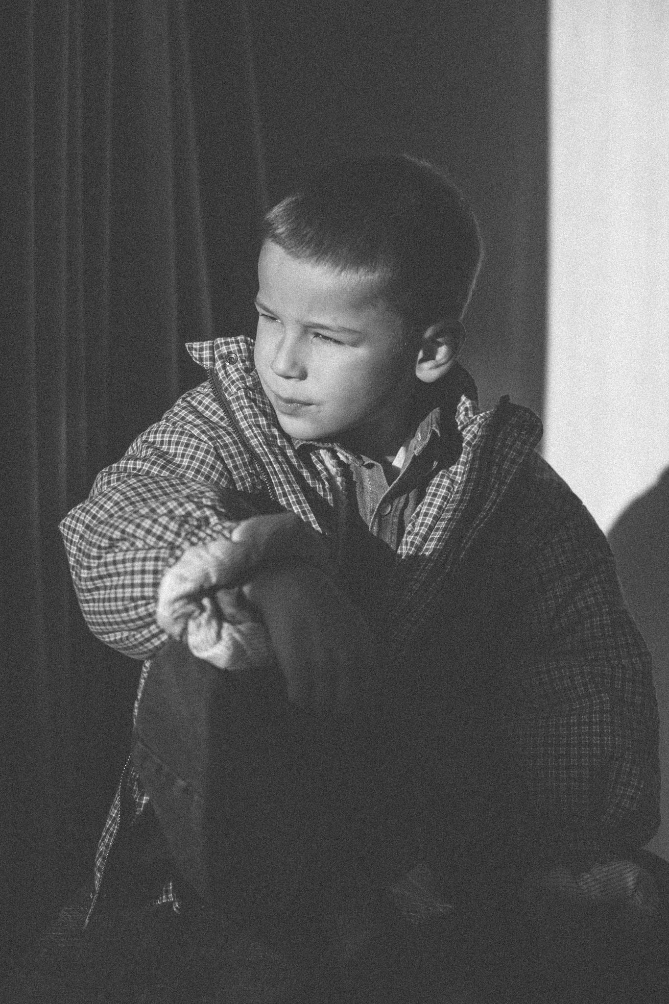 Goju winter check jacket