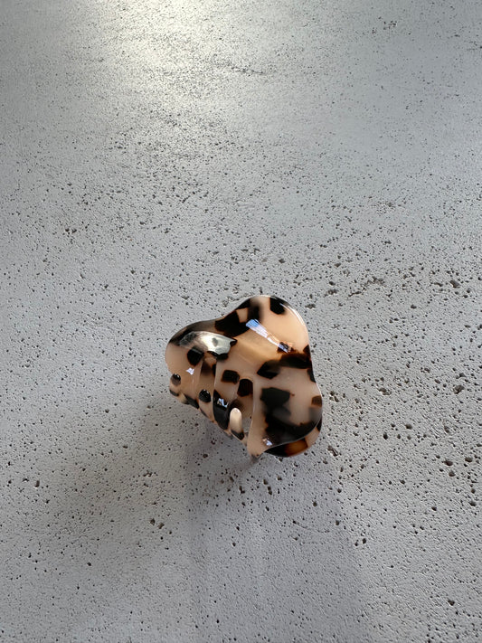 Round hairclip extra small - leo