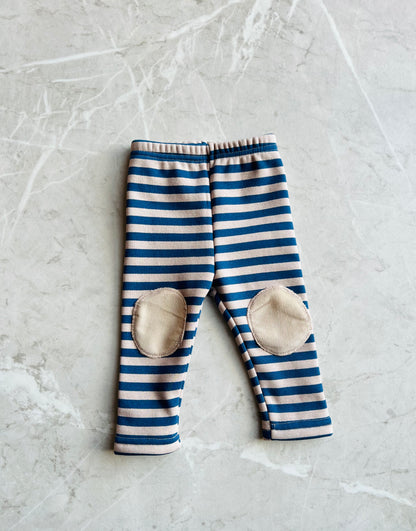 Bebe warm patch leggings - Sky