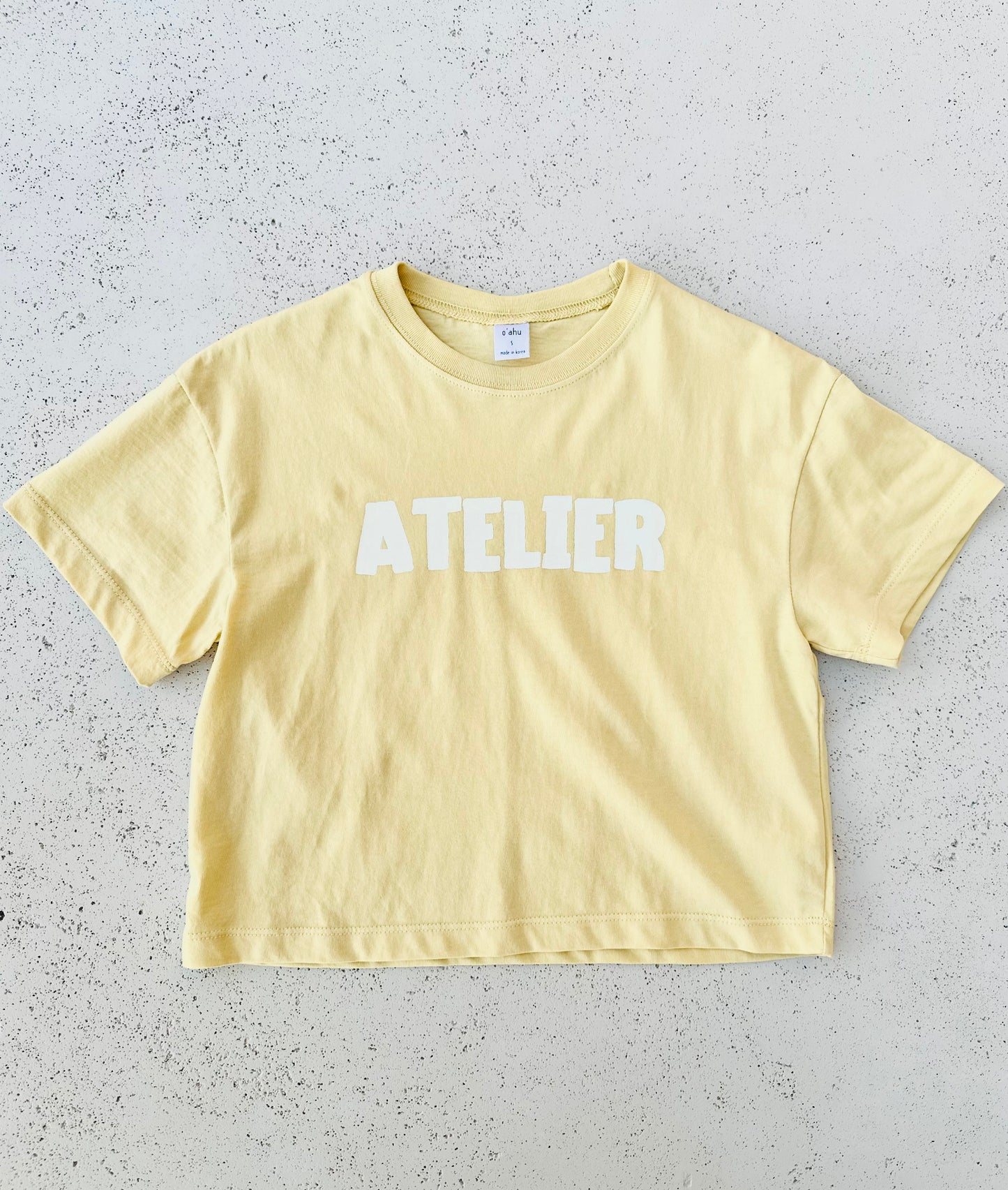 Atelier tee - Butter