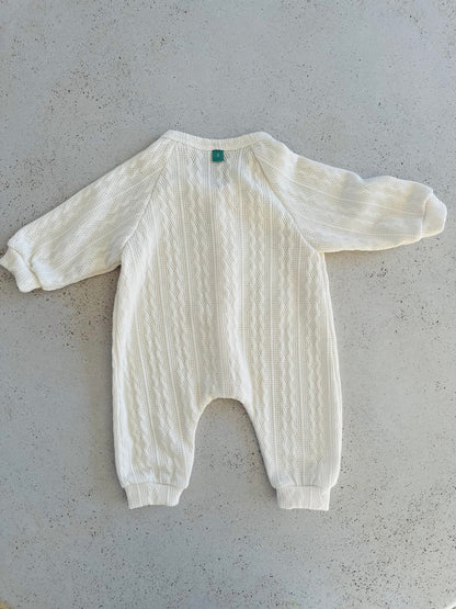 Bebe pointelle set - ivory