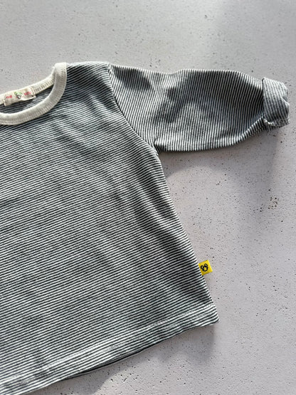 Bebe Lou stripe longsleeve - navy/yellow