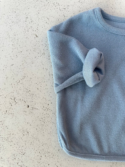 Wing knit - Sky blue