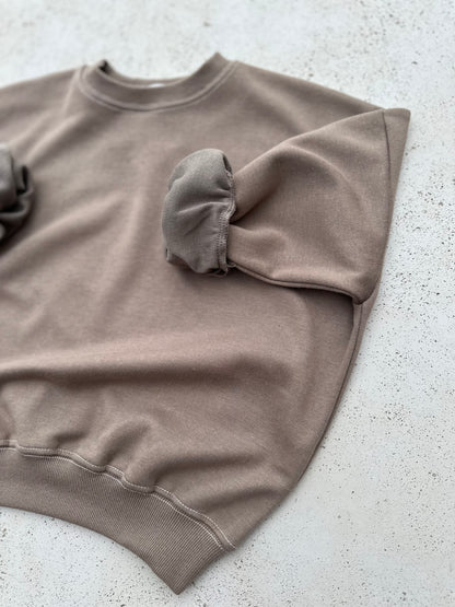 Stitch sweatshirt - mocha