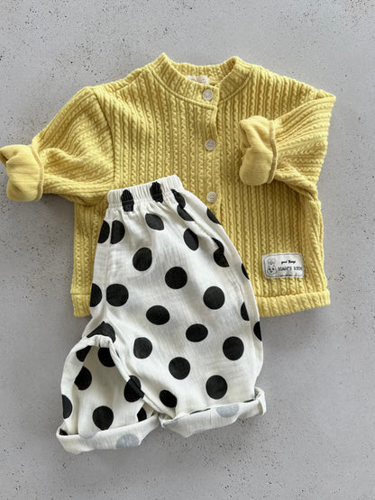 Eline cardigan - yellow