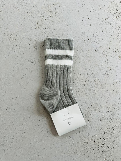 Pair of knee socks - grey
