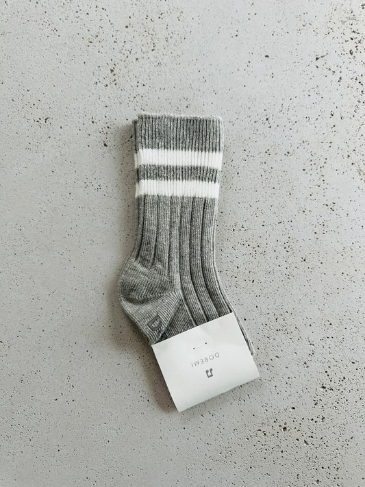 Pair of knee socks - grey