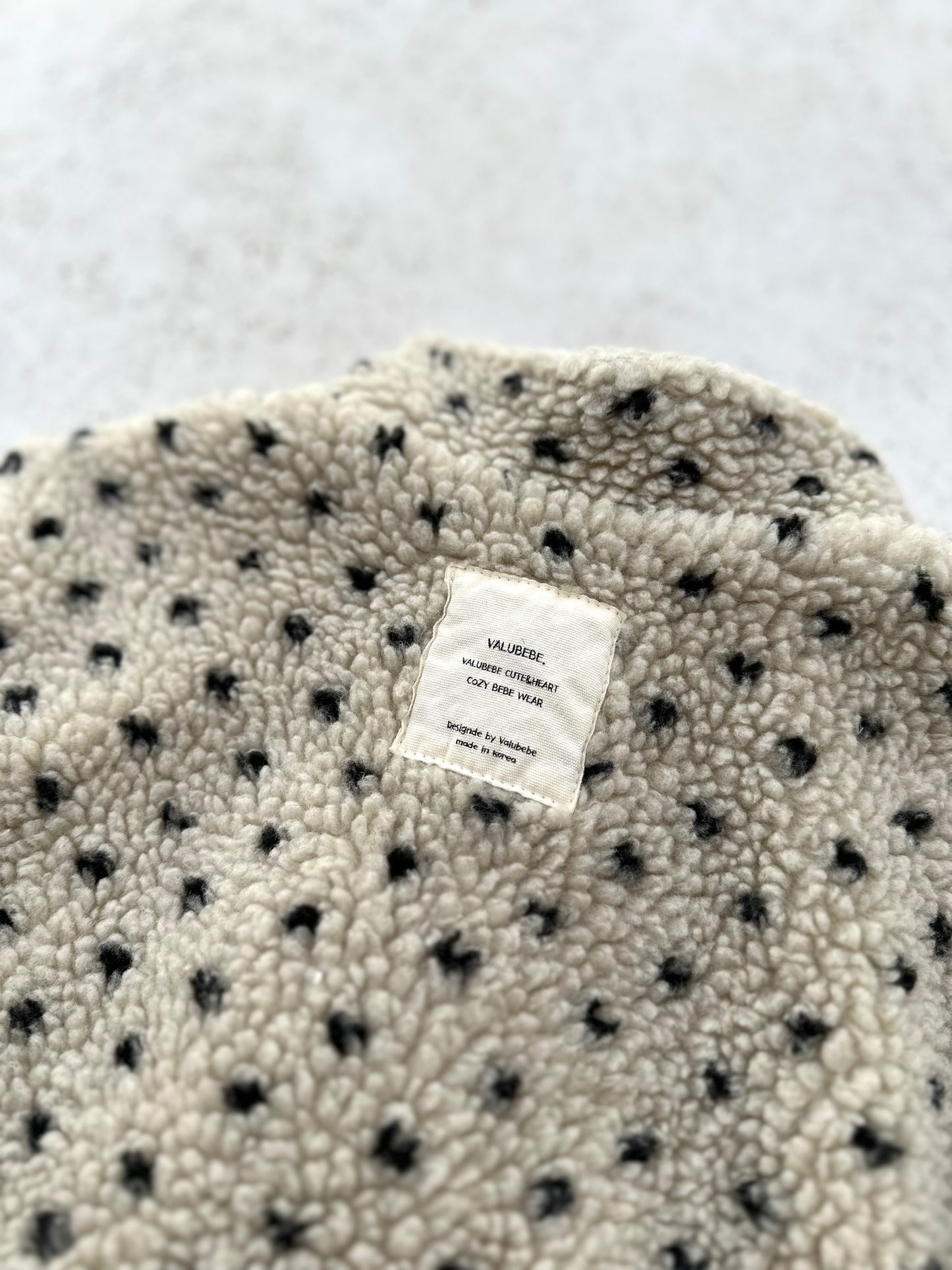 Bebe monet fleece jacket - beige