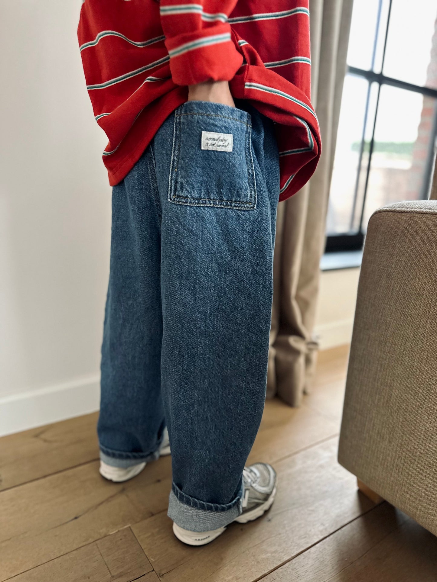 Bouncy jeans - blue LAST SIZES 6-7y, 7-9y