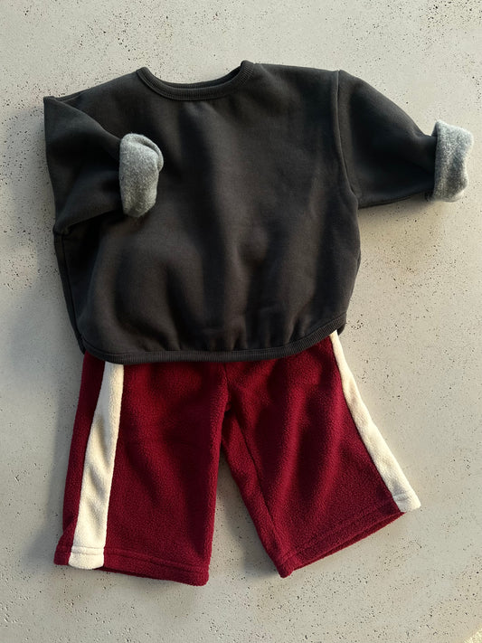 Magic soft pants - burgundy