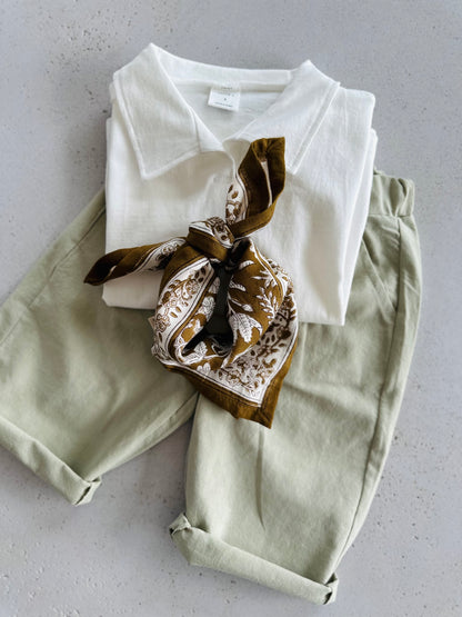 Jules spring chinos - sage