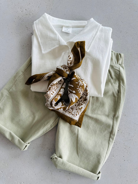 Jules spring chinos - sage