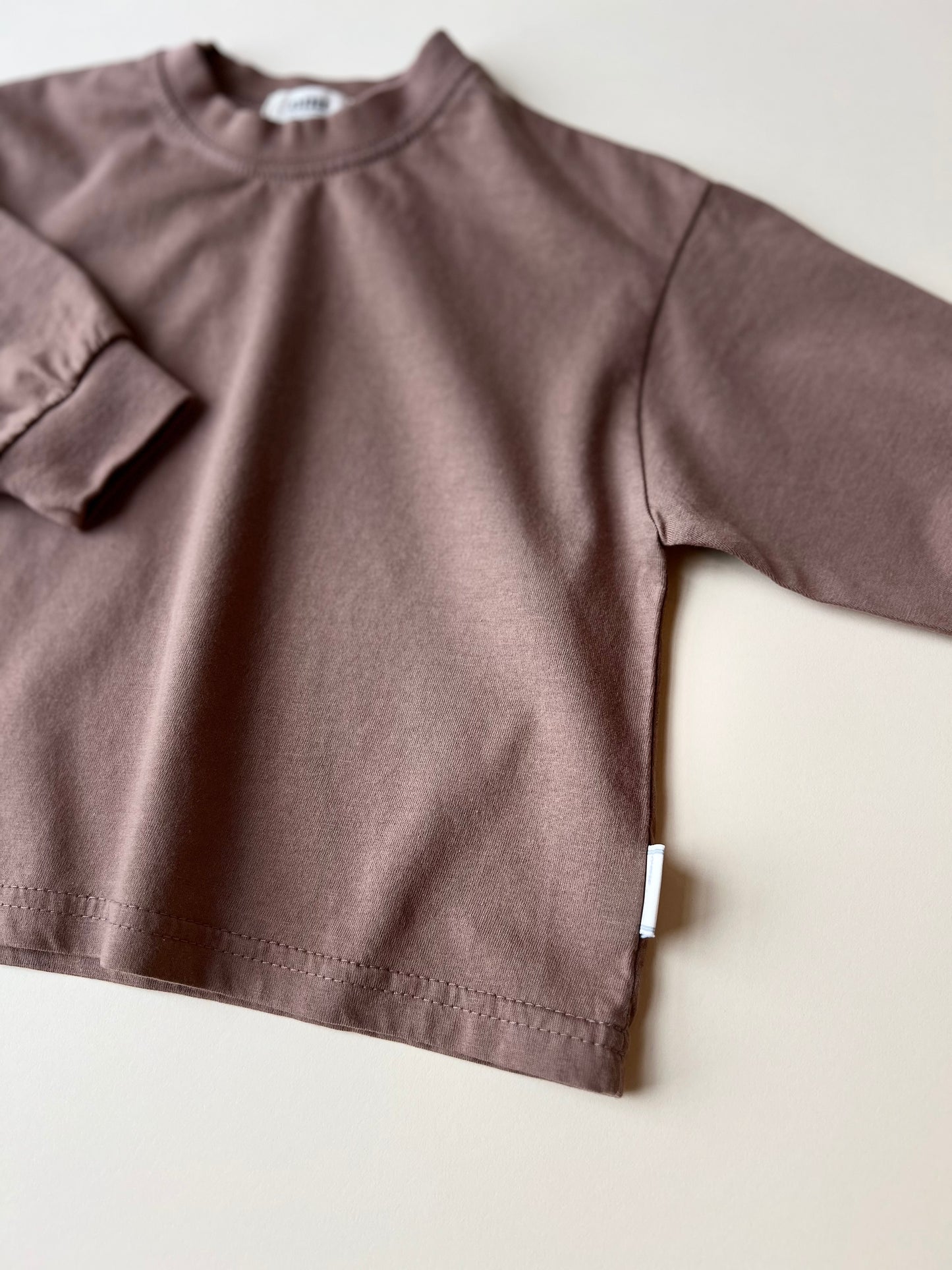 Onu boxy sweatshirt - brown