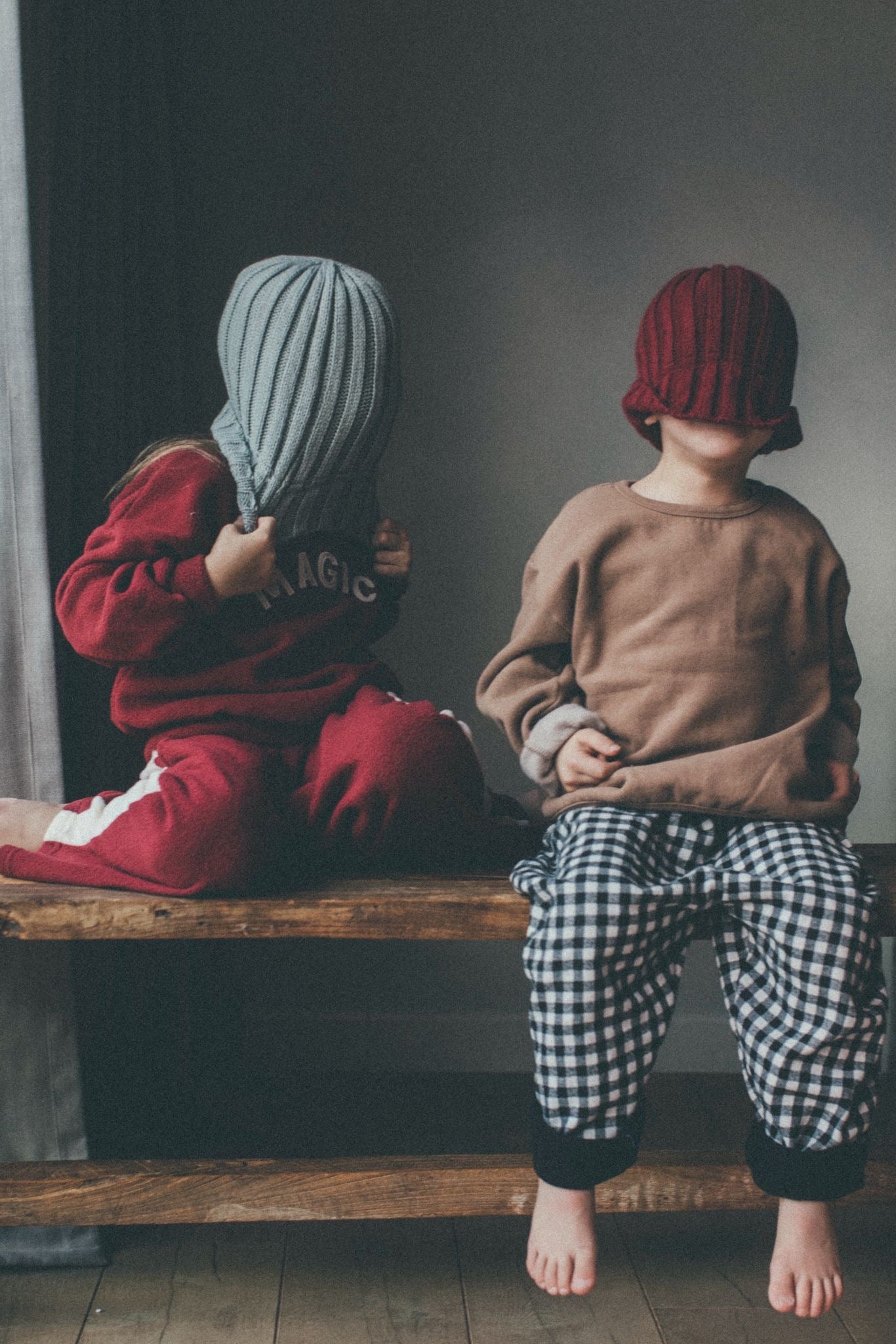 Bangbang fleeced sweater - caramel