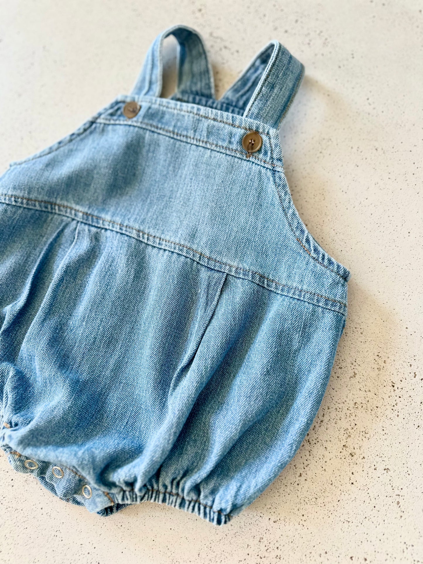 Bebe Sam bloomer overall - denim