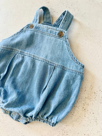 Bebe Sam bloomer overall - denim