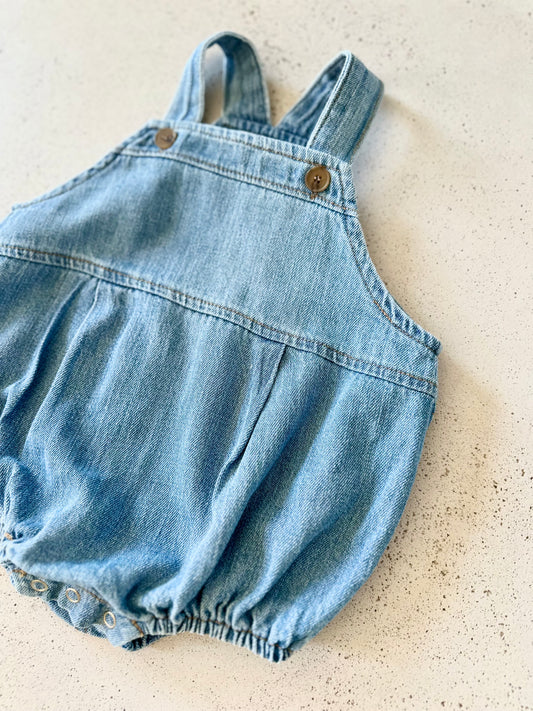 Bebe Sam bloomer overall - denim