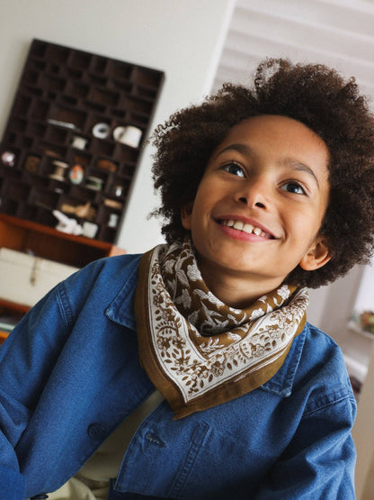 Calcutta mini scarf - olive